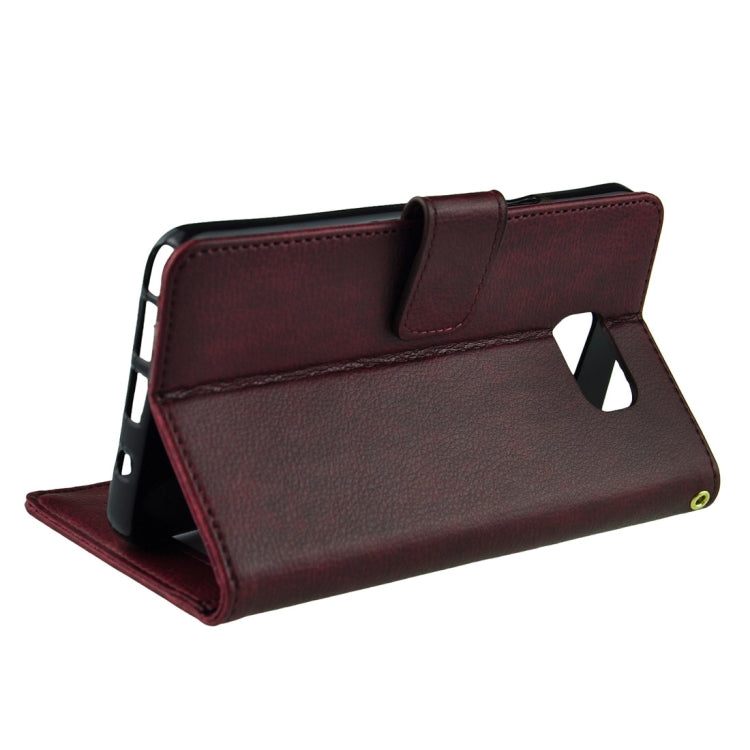 For Samsung Galalxy Note 5 / N920 Litchi Texture Flip Leather Case with Holder & Card Slots & Wallet