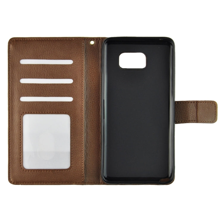 For Samsung Galalxy Note 5 / N920 Litchi Texture Flip Leather Case with Holder & Card Slots & Wallet