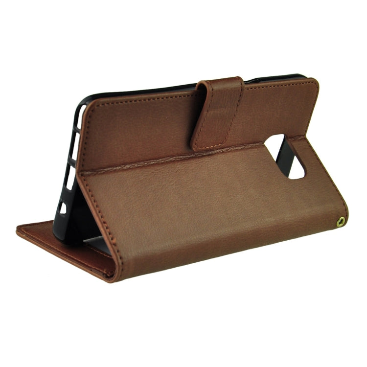 For Samsung Galalxy Note 5 / N920 Litchi Texture Flip Leather Case with Holder & Card Slots & Wallet