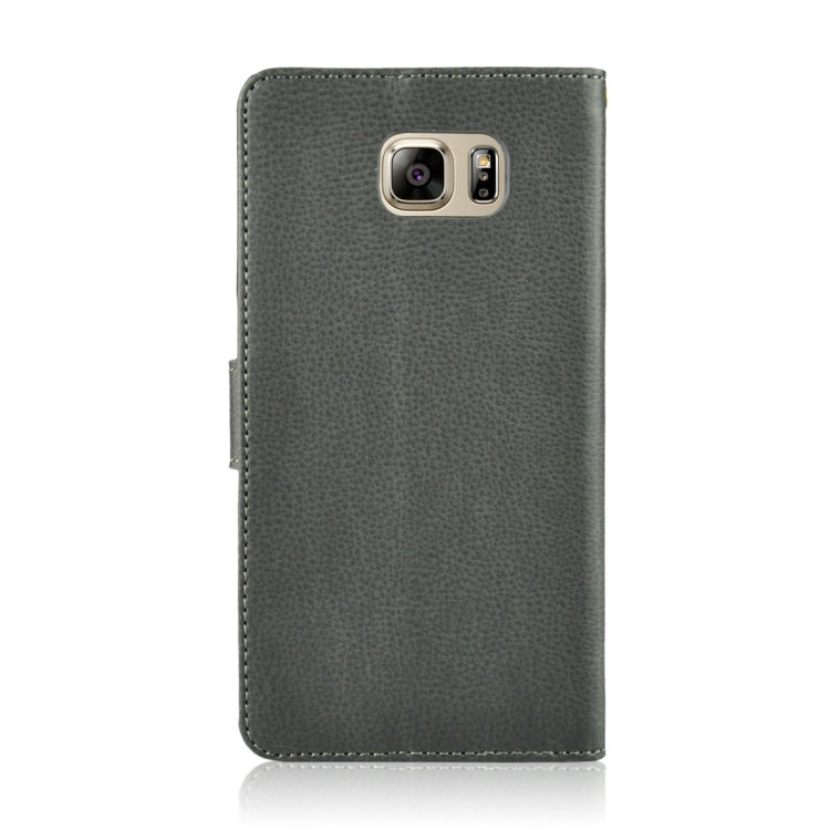 For Samsung Galalxy Note 5 / N920 Litchi Texture Flip Leather Case with Holder & Card Slots & Wallet
