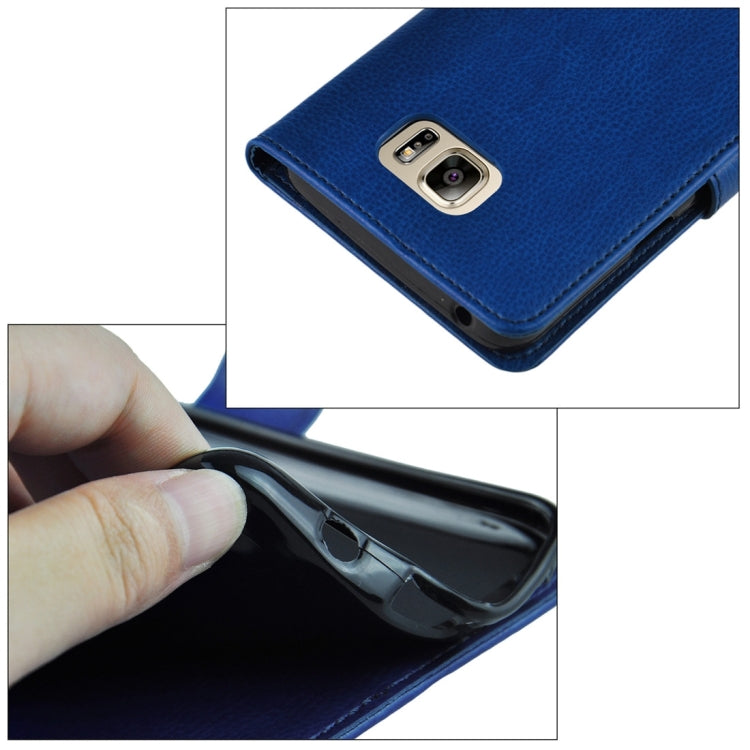 For Samsung Galalxy Note 5 / N920 Litchi Texture Flip Leather Case with Holder & Card Slots & Wallet