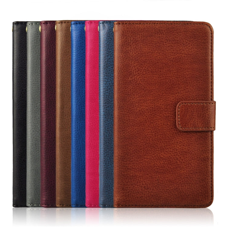 For Samsung Galalxy Note 5 / N920 Litchi Texture Flip Leather Case with Holder & Card Slots & Wallet