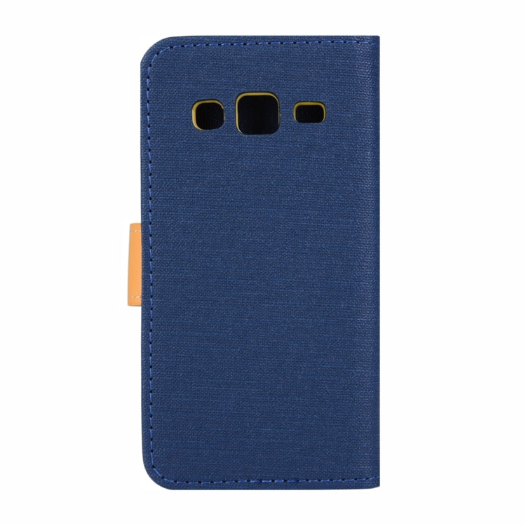 For Samsung Z3 Tizen Denim Texture Horizontal Flip Solid Color Leather Case with Holder & Card Slots & Wallet