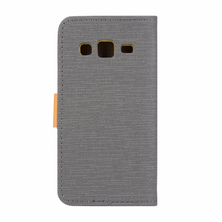 For Samsung Z3 Tizen Denim Texture Horizontal Flip Solid Color Leather Case with Holder & Card Slots & Wallet