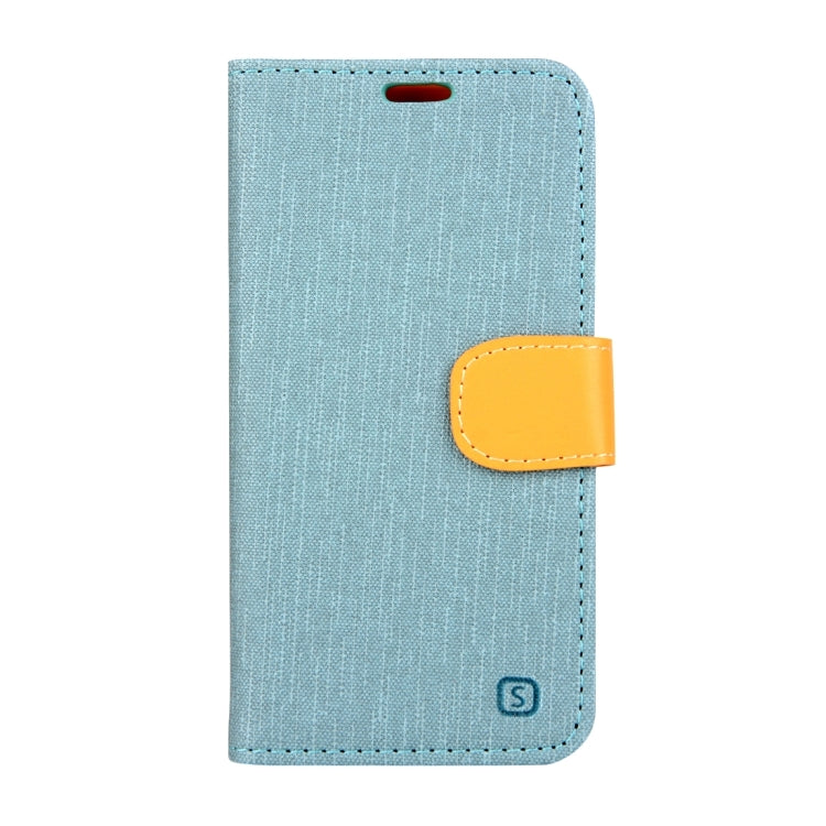 For Samsung Z3 Tizen Denim Texture Horizontal Flip Solid Color Leather Case with Holder & Card Slots & Wallet