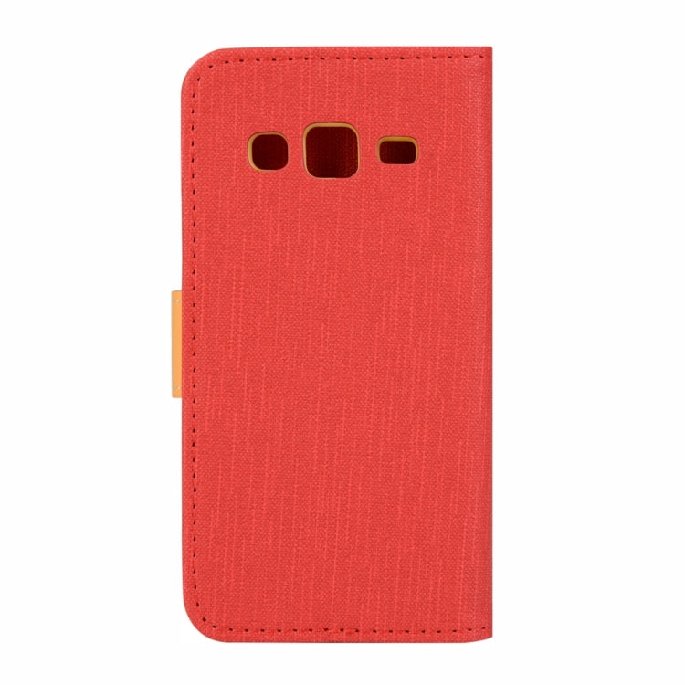 For Samsung Z3 Tizen Denim Texture Horizontal Flip Solid Color Leather Case with Holder & Card Slots & Wallet