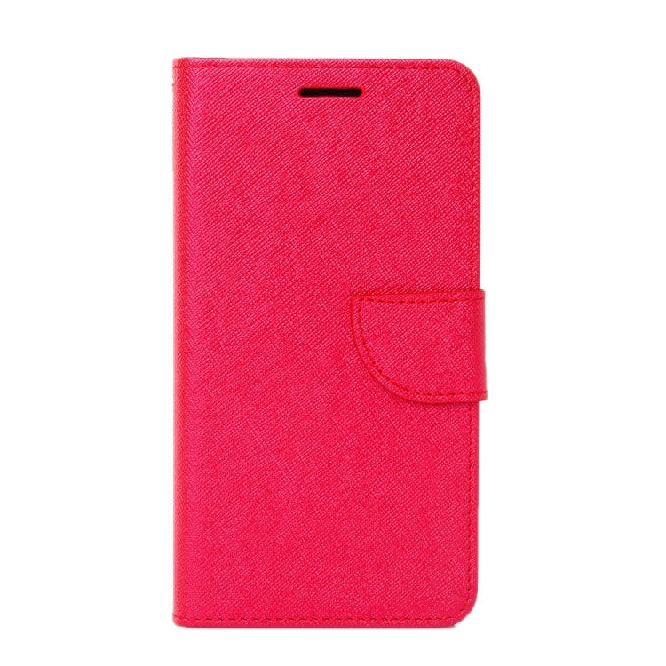 For Galaxy A9 / A900 Cross Texture Horizontal Flip Solid Color Leather Case with Holder & Card Slots & Wallet