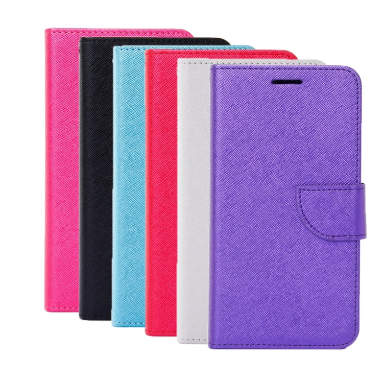 For Galaxy A9 / A900 Cross Texture Horizontal Flip Solid Color Leather Case with Holder & Card Slots & Wallet