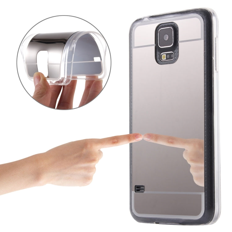 For Galaxy S5 / G900 Electroplating Mirror TPU Protective Case