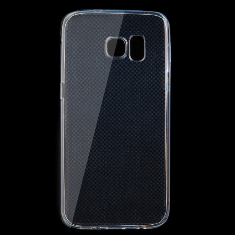 50 PCS for Galaxy S7 / G930 0.75mm Ultra-thin Transparent TPU Protective Case