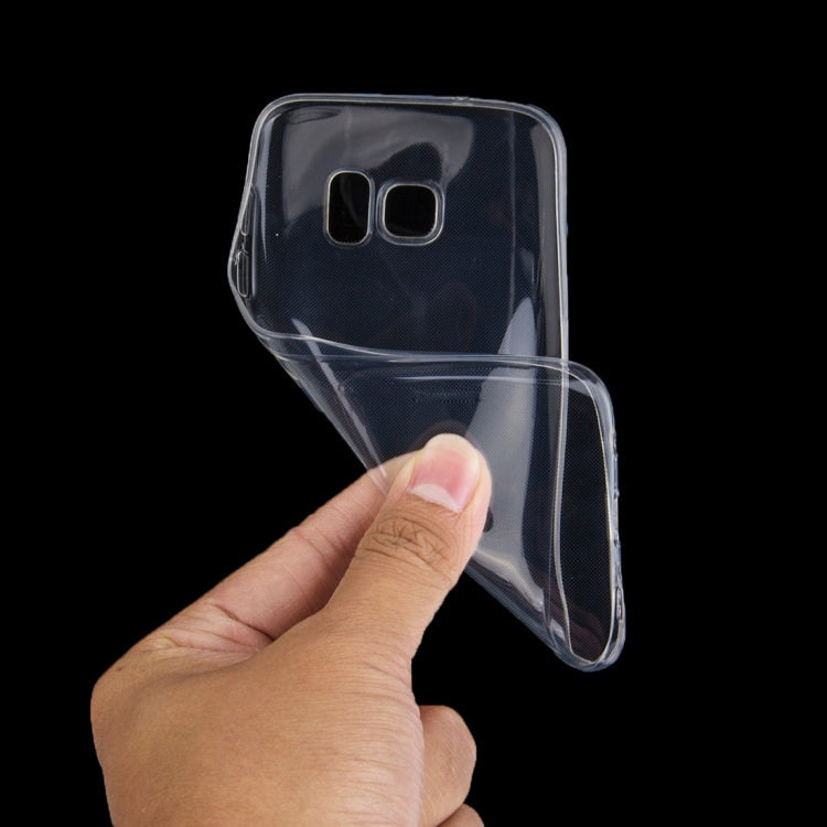 50 PCS for Galaxy S7 / G930 0.75mm Ultra-thin Transparent TPU Protective Case