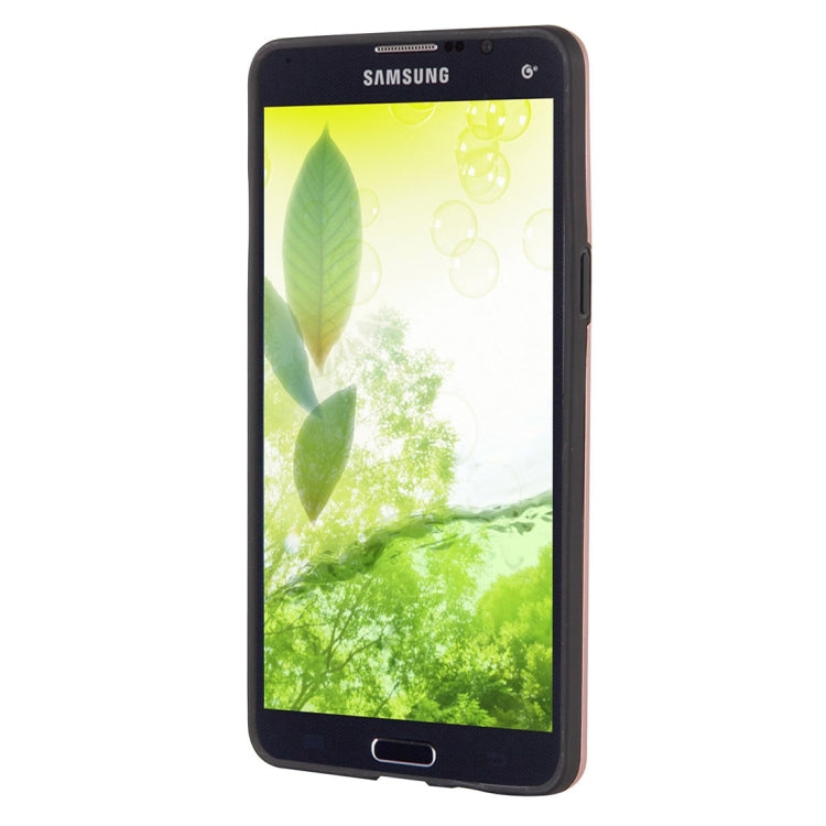 For Galaxy A3 / A300 MOTOMO Brushed Texture Metal + TPU Protective Case