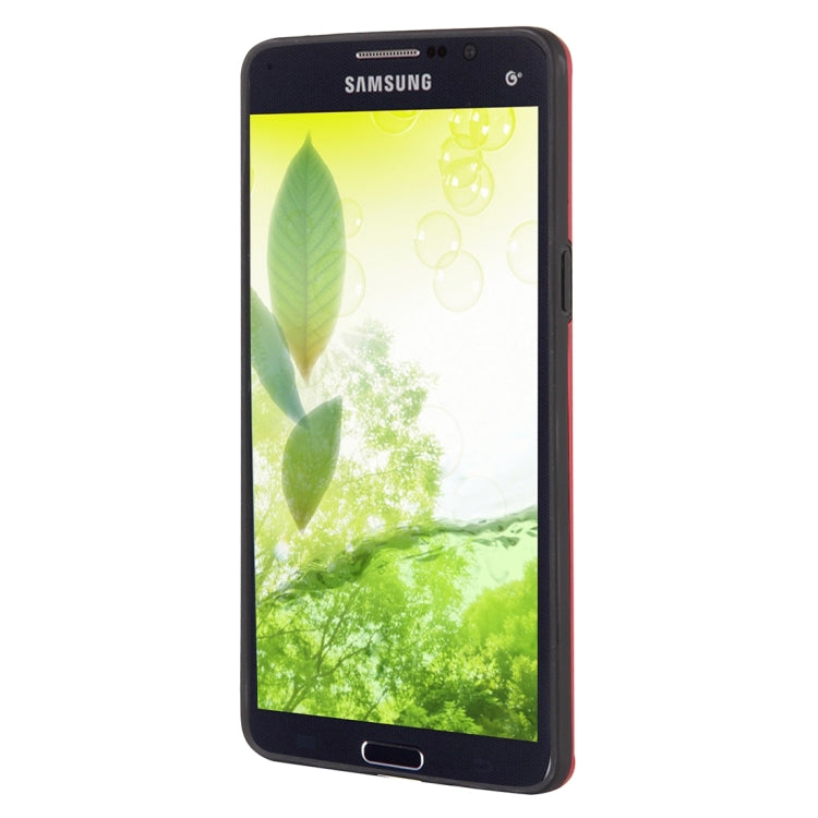For Galaxy E7 / E700 MOTOMO Brushed Texture Metal + TPU Protective Case