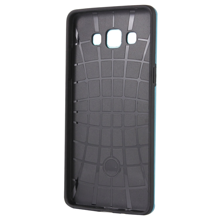 For Galaxy J1 / J100 MOTOMO Brushed Texture Metal + TPU Protective Case