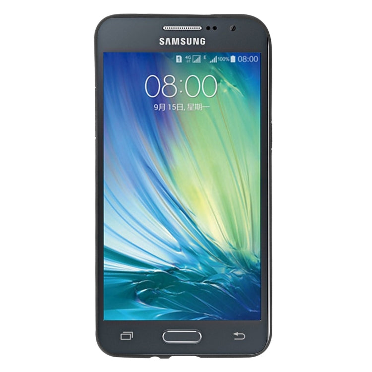 For Galaxy Grand Prime / G530 MOTOMO Brushed Texture Metal + TPU Protective Case