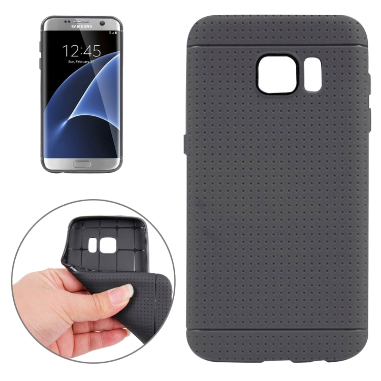 For Galaxy S7/G930 Honeycomb Surface TPU Protective Case
