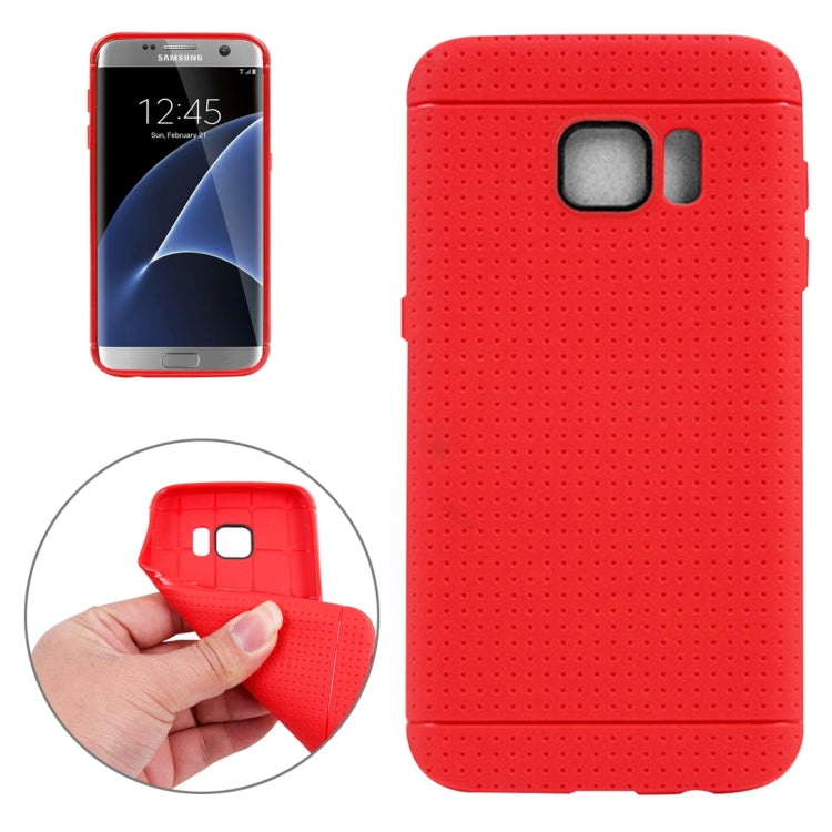 For Galaxy S7/G930 Honeycomb Surface TPU Protective Case