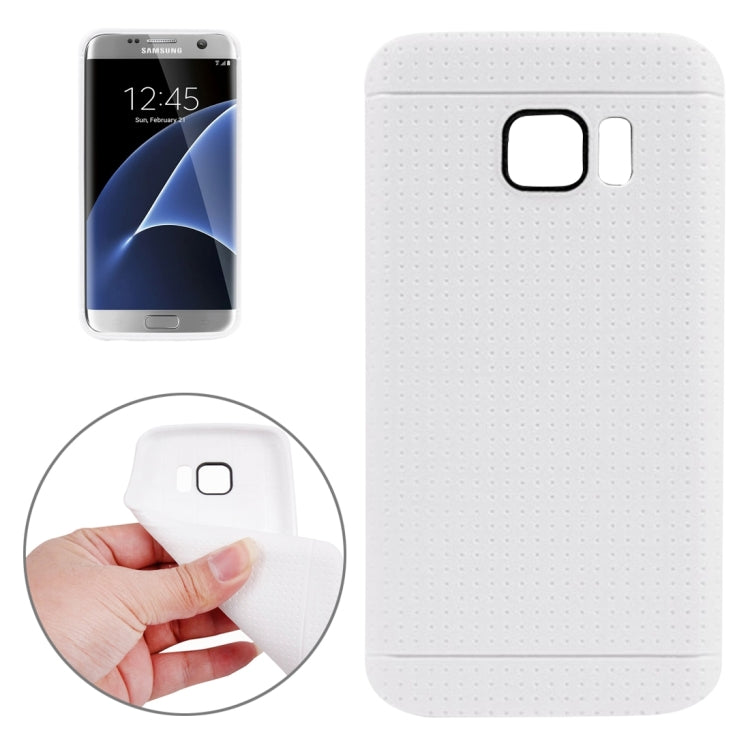 For Galaxy S7/G930 Honeycomb Surface TPU Protective Case