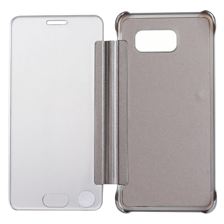 For Galaxy A5 (2016) / A510 Electroplating Mirror Horizontal Flip Leather Case