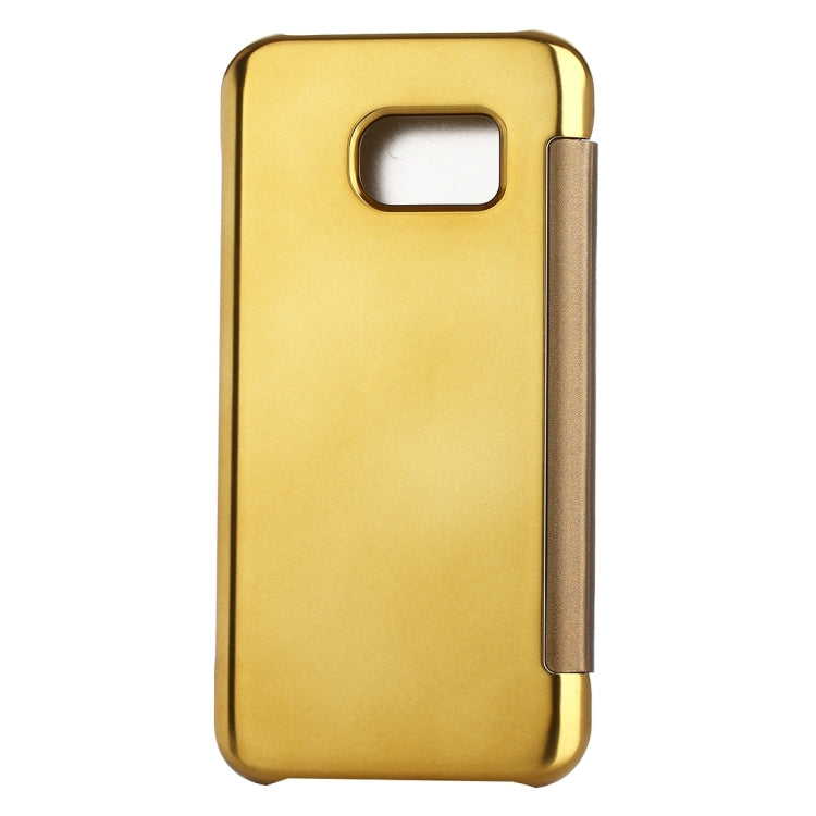 For Galaxy S7 / G930 Electroplating Mirror Horizontal Flip Leather Case