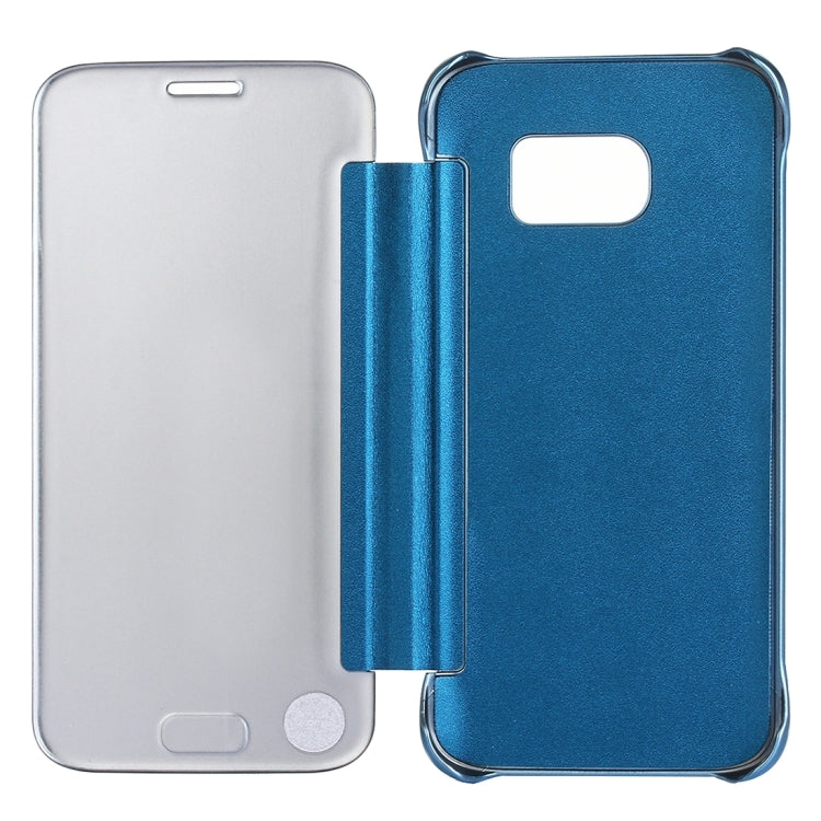 For Galaxy S7 / G930 Electroplating Mirror Horizontal Flip Leather Case