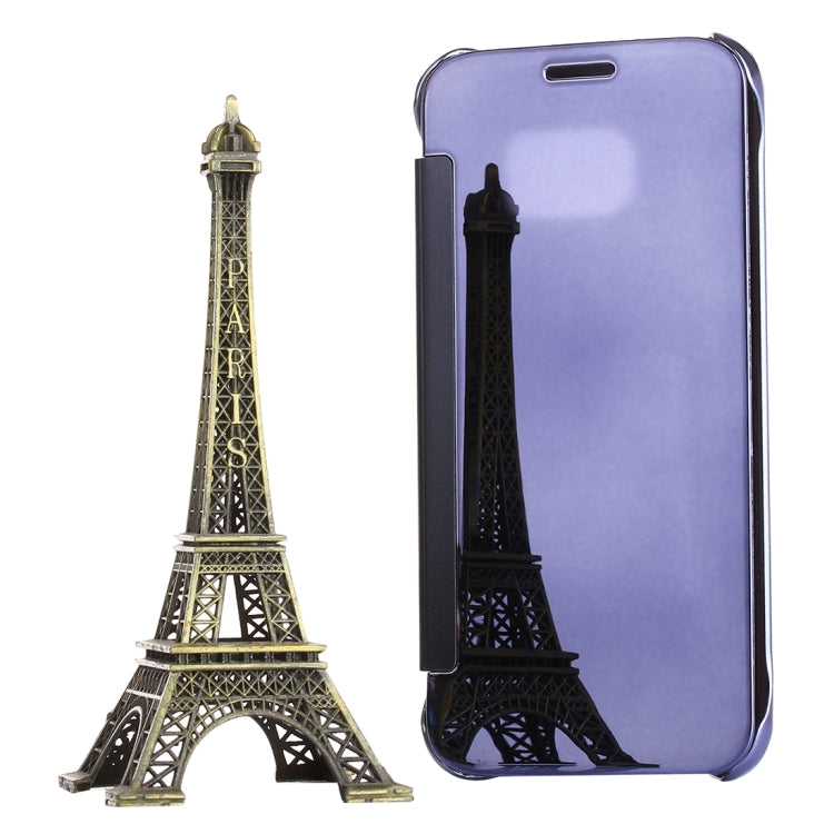 For Galaxy S7 / G930 Electroplating Mirror Horizontal Flip Leather Case