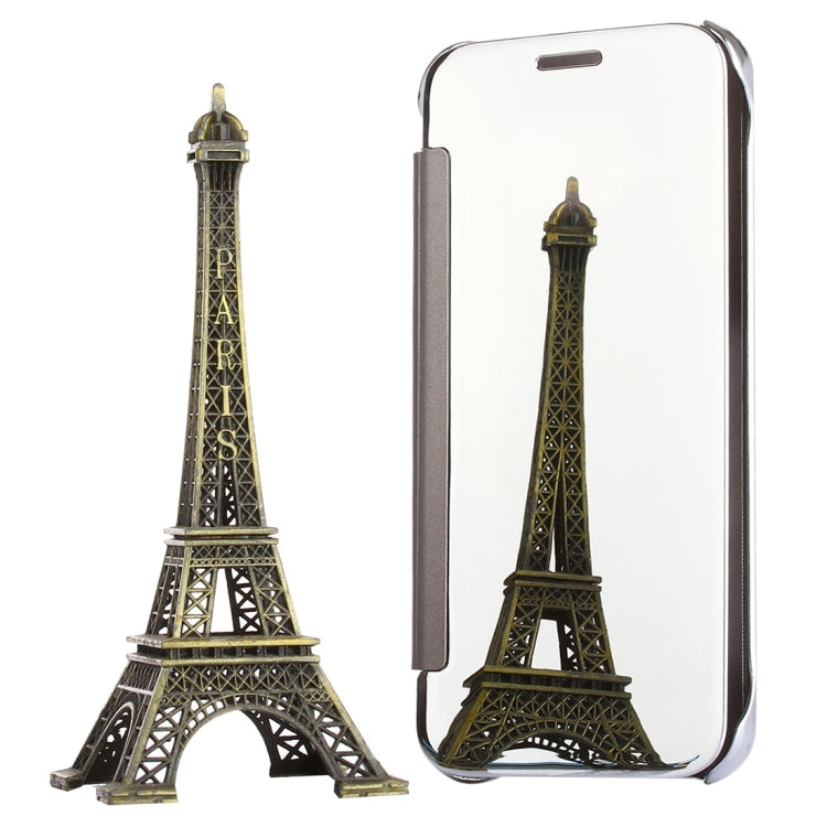 For Galaxy S7 / G930 Electroplating Mirror Horizontal Flip Leather Case