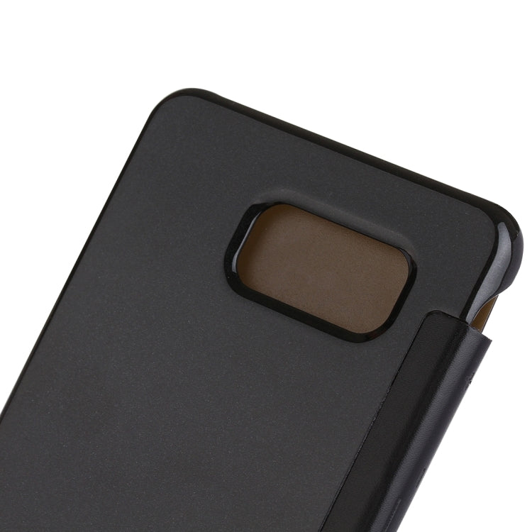 For Galaxy A7 (2016) / A710 Electroplating Mirror Horizontal Flip Leather Case