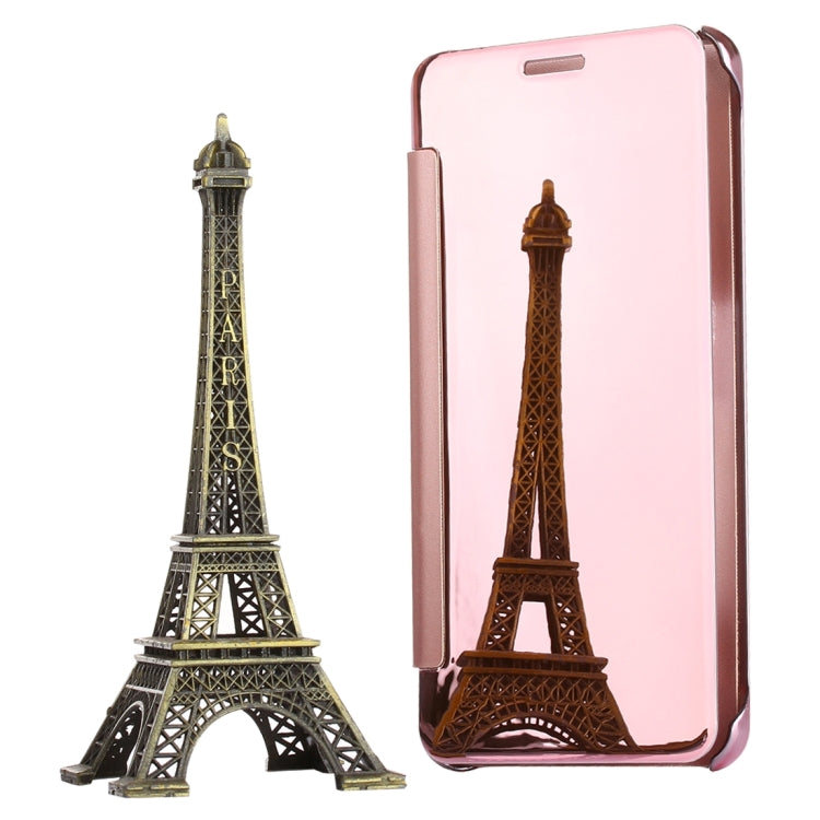 For Galaxy A7 (2016) / A710 Electroplating Mirror Horizontal Flip Leather Case