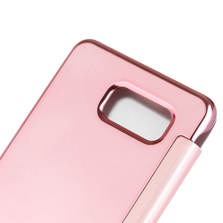 For Galaxy A7 (2016) / A710 Electroplating Mirror Horizontal Flip Leather Case