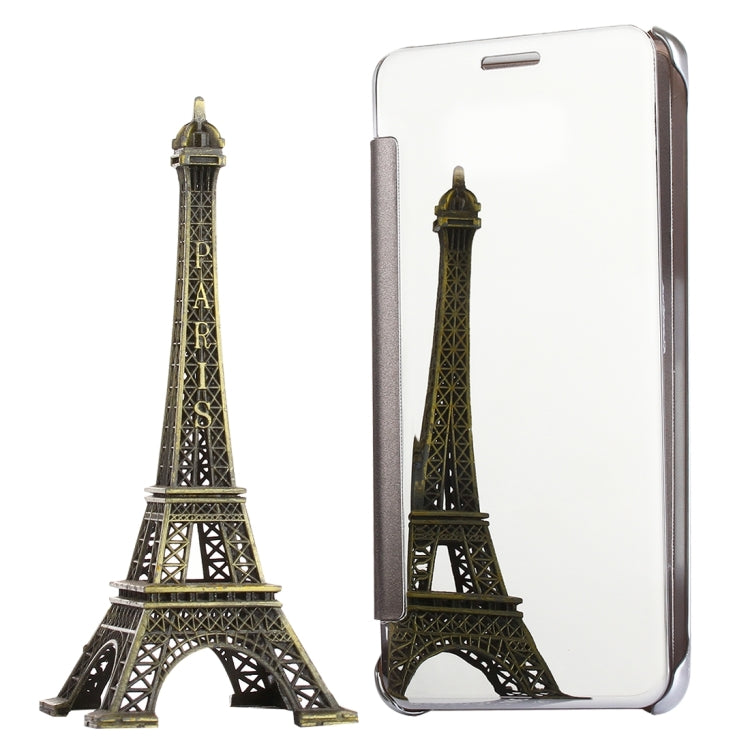 For Galaxy A7 (2016) / A710 Electroplating Mirror Horizontal Flip Leather Case