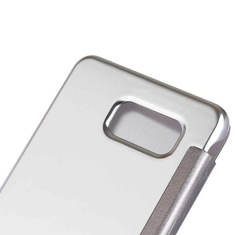 For Galaxy A7 (2016) / A710 Electroplating Mirror Horizontal Flip Leather Case