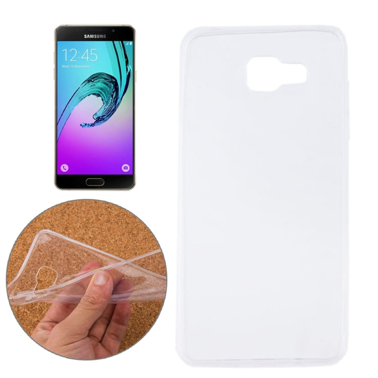 For Galaxy A5(2016) / A510 0.75mm Ultra-thin Transparent TPU Protective Case