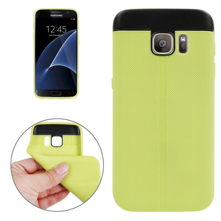For Galaxy S7 / G930 T-shaped TPU Protective Case