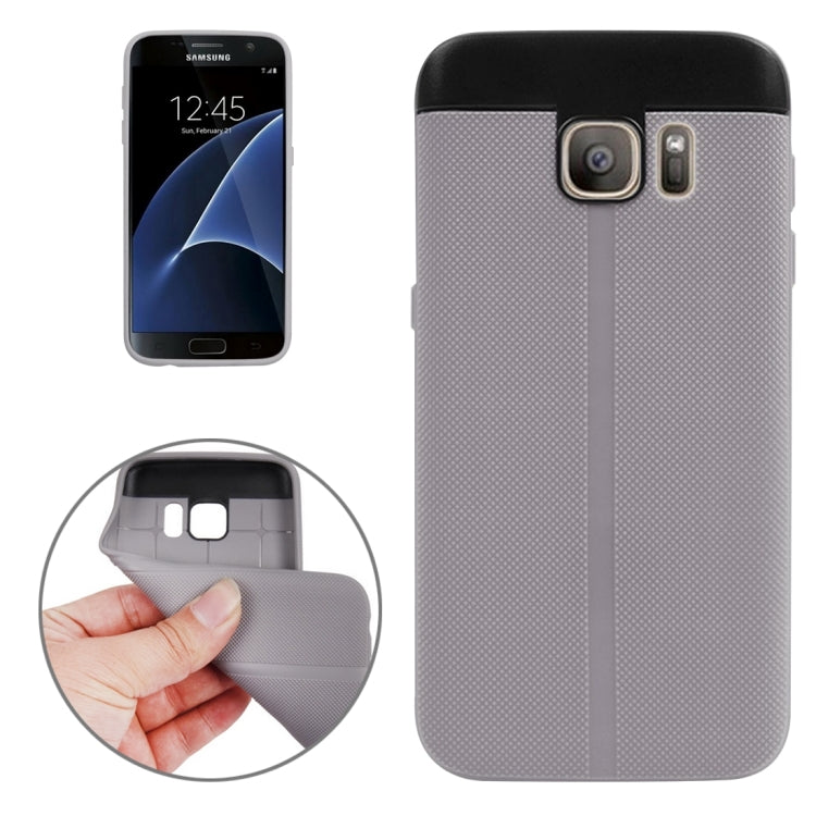 For Galaxy S7 / G930 T-shaped TPU Protective Case