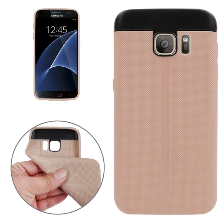 For Galaxy S7 / G930 T-shaped TPU Protective Case