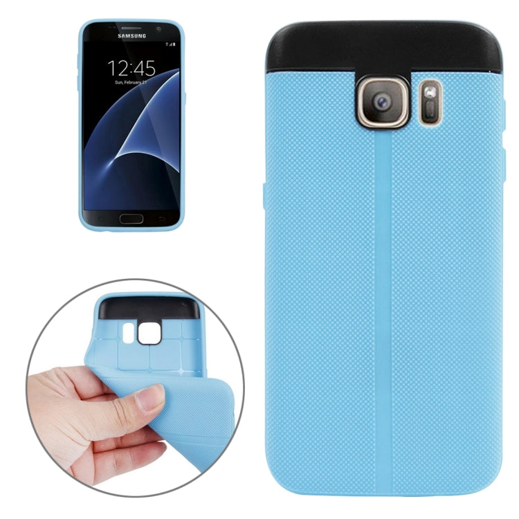 For Galaxy S7 / G930 T-shaped TPU Protective Case
