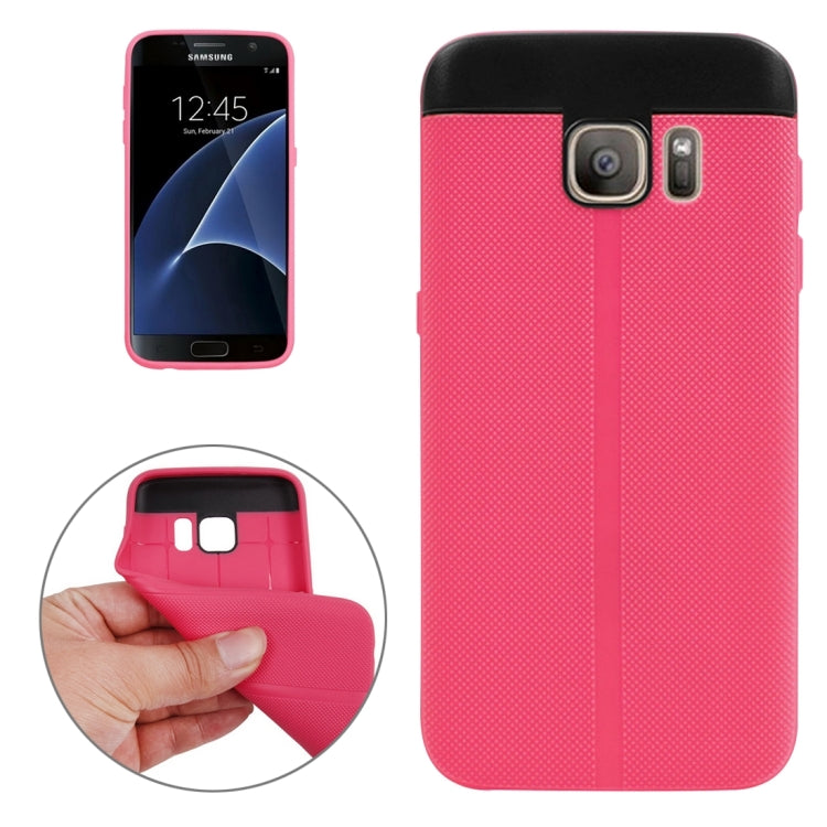 For Galaxy S7 / G930 T-shaped TPU Protective Case