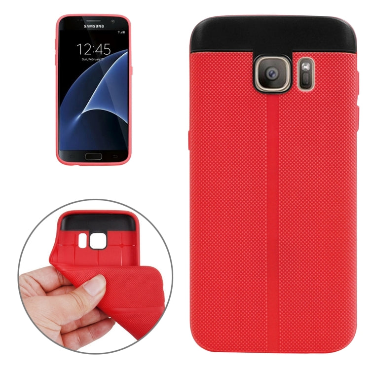For Galaxy S7 / G930 T-shaped TPU Protective Case