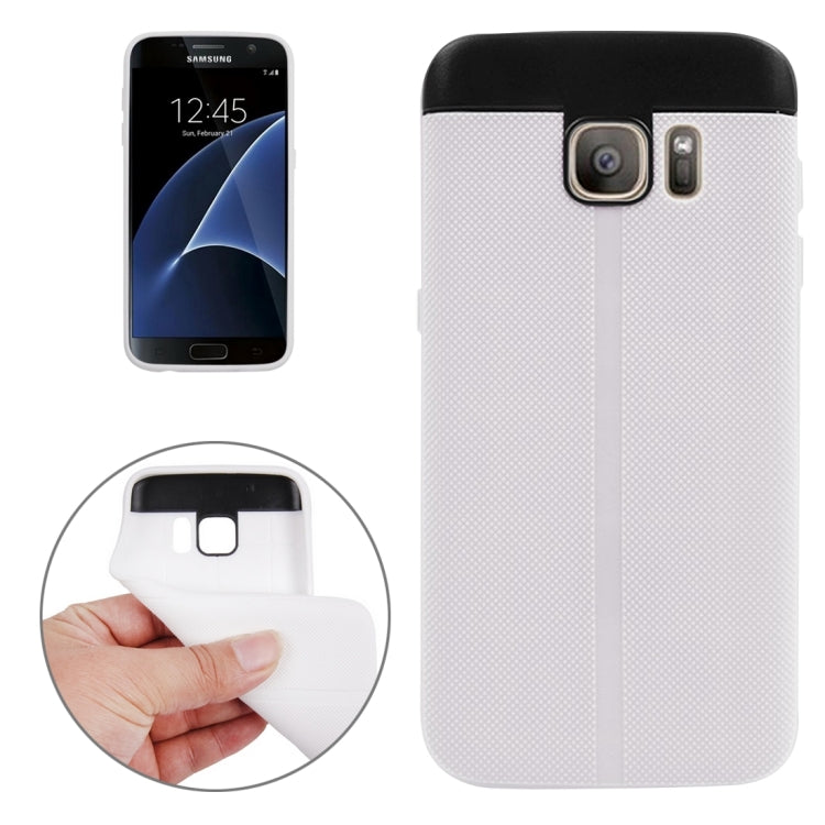 For Galaxy S7 / G930 T-shaped TPU Protective Case