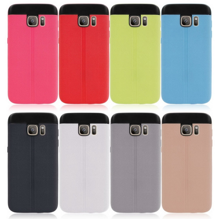 For Galaxy S7 / G930 T-shaped TPU Protective Case