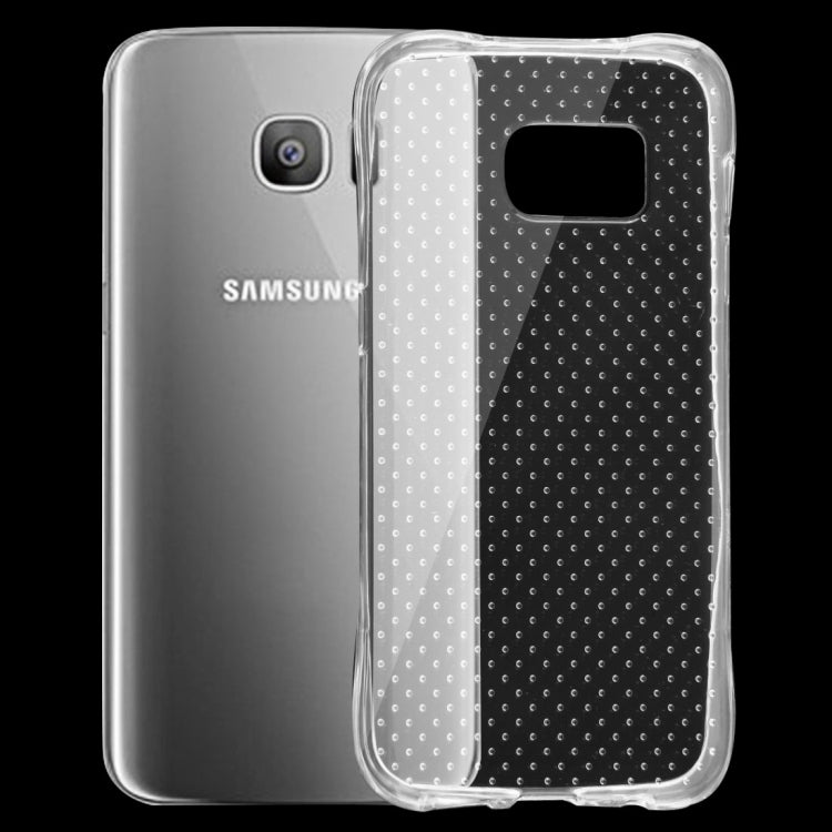 For Galaxy S7 / G930 Shock-resistant TPU Protective Case(Transparent)