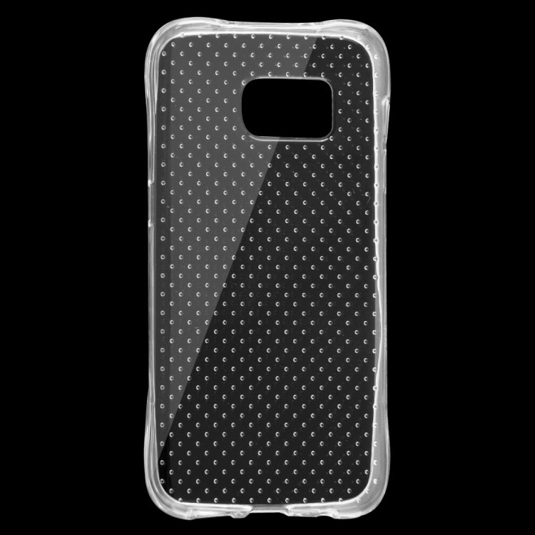 For Galaxy S7 / G930 Shock-resistant TPU Protective Case(Transparent)