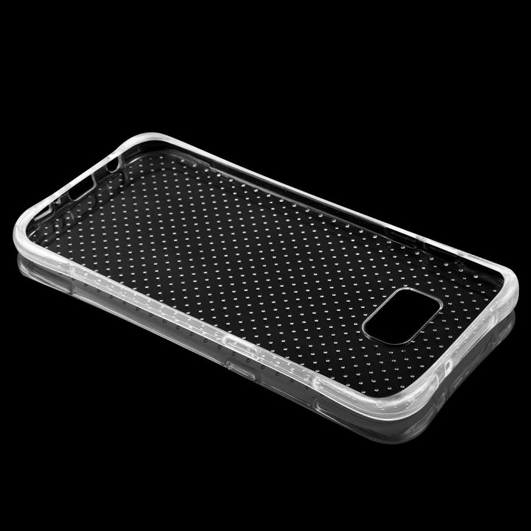 For Galaxy S7 Edge / G935 Shock-resistant TPU Protective Case(Transparent)
