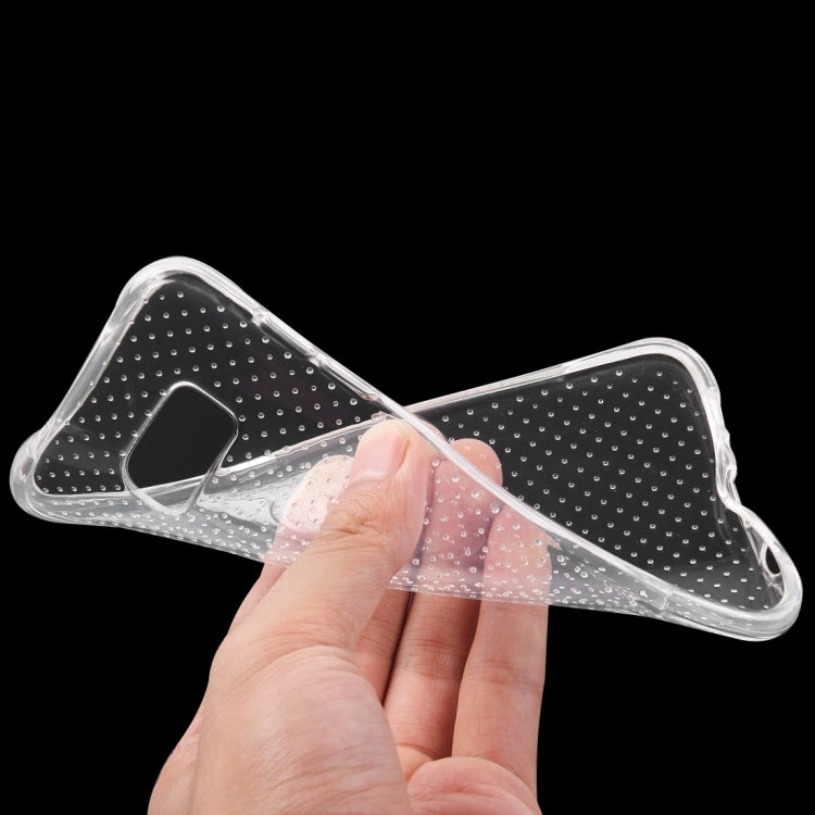 For Galaxy S7 Edge / G935 Shock-resistant TPU Protective Case(Transparent)
