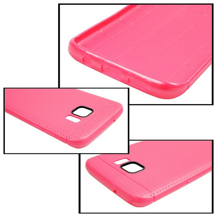 For Galaxy S7 Edge / G935 Honeycomb Surface TPU Protective Case