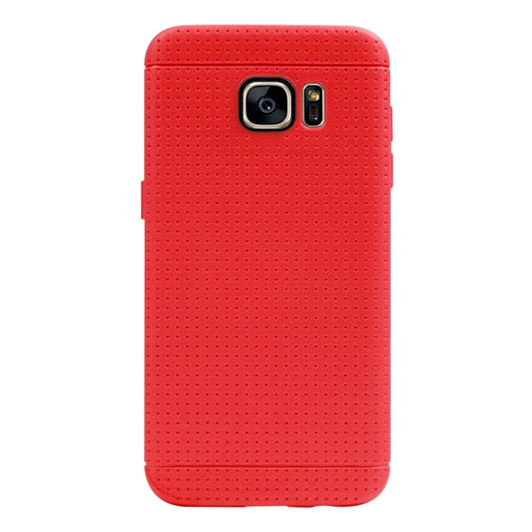For Galaxy S7 Edge / G935 Honeycomb Surface TPU Protective Case