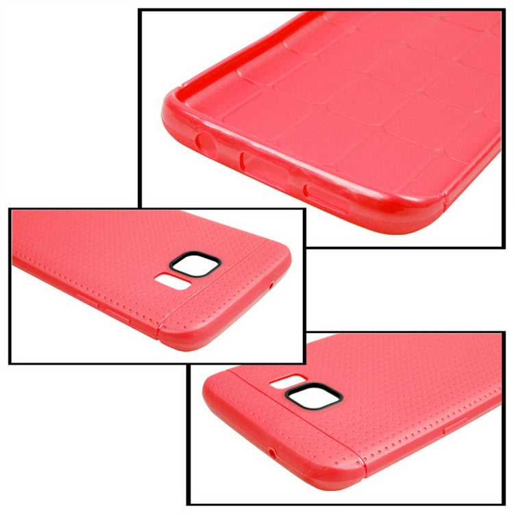 For Galaxy S7 Edge / G935 Honeycomb Surface TPU Protective Case
