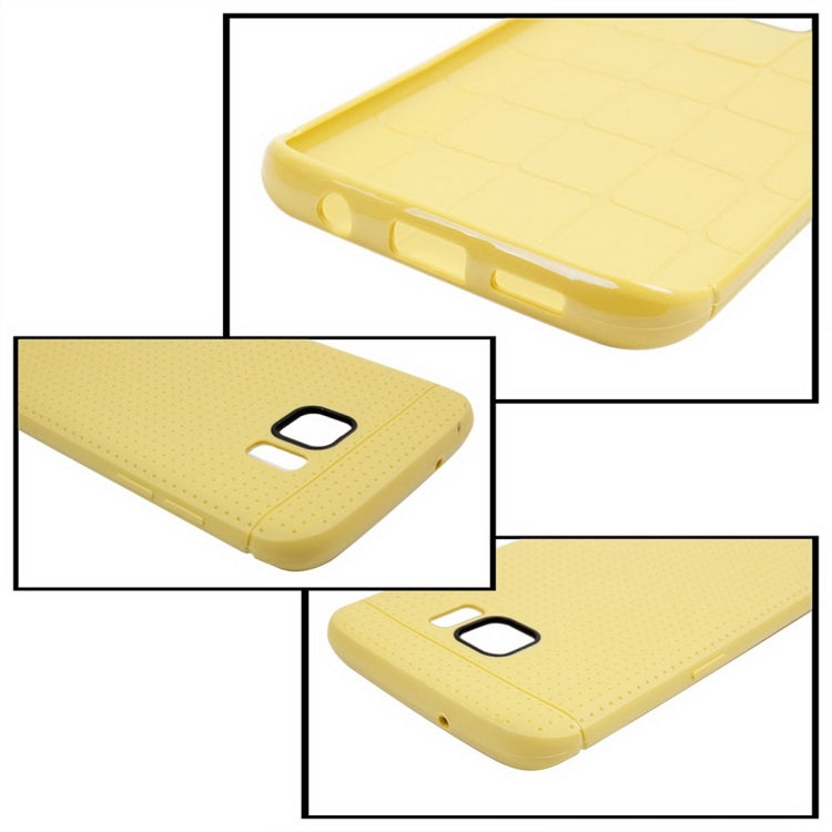 For Galaxy S7 Edge / G935 Honeycomb Surface TPU Protective Case