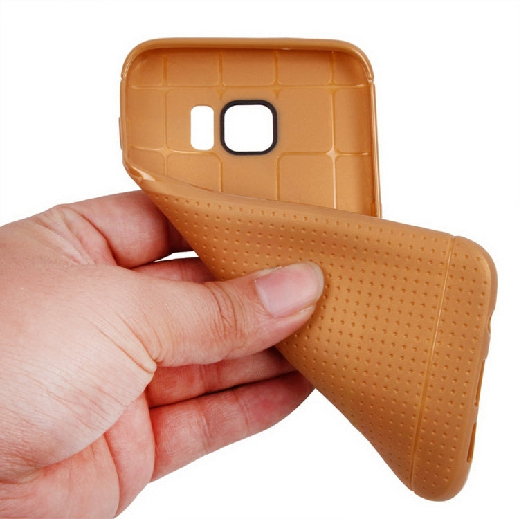 For Galaxy S7 Edge / G935 Honeycomb Surface TPU Protective Case